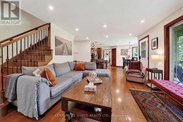 South Stormont apartment for rent - A living room with a grey couch and a coffee table.