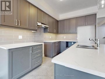Peterborough (Monaghan Ward 2) apartment for rent - A kitchen with a sink, cabinets and a counter top.