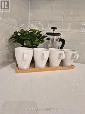 Ottawa multi-family for rent - A tray of white mugs sits on a countertop.