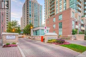 Toronto (Willowdale East) condo for rent - The image shows a street view of Princess Place with a sign indicating it is a brokerage for Homelife Excelsior Realty Inc.