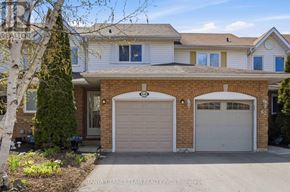 Clarington (Courtice) townhouse for rent - A two-car garage is attached to a house.