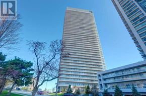 Toronto (Henry Farm) condo for rent - A tall building with a blue sky in the background.