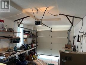 Niagara Falls (West Wood) apartment for rent - A garage with a lot of tools and equipment.
