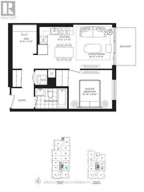 Toronto (Humber Heights) condo for rent - 1712 - 4010 EGLINTON AVENUE W 1712