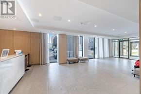 Brampton (Northwest Brampton) condo for rent - A reception area of a Royal LePage Credit Valley Real Estate Brokerage office.