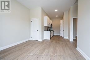 Hamilton (Hampton Heights) apartment for rent - A spacious room with a kitchen area in the middle.