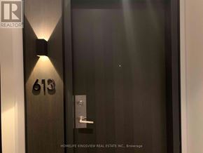 Toronto (Casa Loma) condo for rent - A door with the number 613 on it.