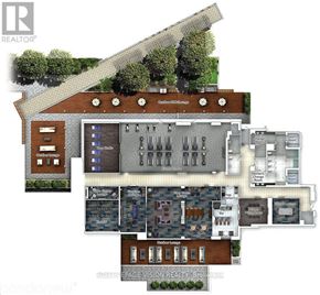 Toronto (Agincourt South-Malvern West) condo for rent - A floor plan of a building with a realtor logo.