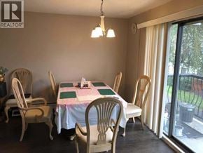 Richmond apartment for rent - A dining room with a table set for four.