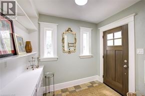 Waterloo apartment for rent - A room with a white door and a mirror on the wall.
