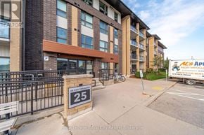 Guelph (Pineridge/Westminster Woods) condo for rent - A building with a sign that says "25 KAY CRESENT" in front of it.