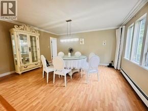 Vancouver apartment for rent - A dining room with a table set for four.