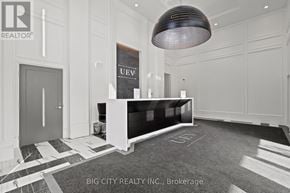 Toronto (Thorncliffe Park) condo for rent - A real estate office with a black and white checkered floor.