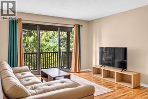 Maple Ridge apartment for rent - A living room with a couch, a coffee table, and a television.