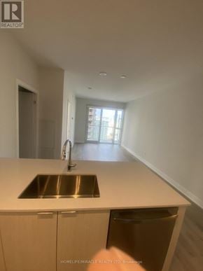 Mississauga (City Centre) condo for rent - A kitchen with a sink and cabinets.
