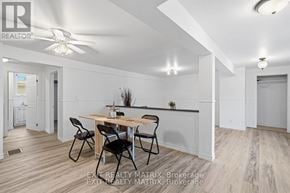 Alfred And Plantagenet multi-family for rent - A dining room with a table and chairs.