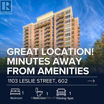 Toronto (Banbury-Don Mills) condo for rent - 602 - 1103 LESLIE STREET 602