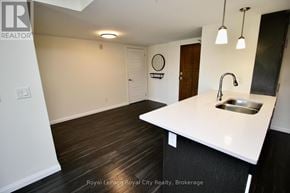Guelph (Pineridge/Westminster Woods) condo for rent - A kitchen with a sink and a counter.