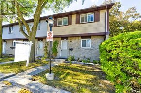 Brampton (Madoc) townhouse for rent - A house with a no parking sign in front of it.