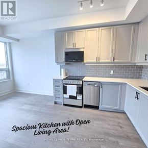 Oakville (Wm Westmount) condo for rent - A spacious kitchen with open living area.