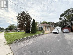 Toronto (Bendale) apartment for rent - A house with a car parked in front and a tree to the left.