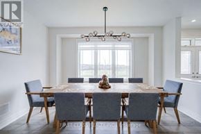 East Gwillimbury (Queensville) apartment for rent - A dining room with a large table and chairs.