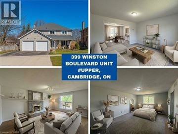 Cambridge apartment for rent - 399 WINSTON Boulevard Unit# Upper Upper