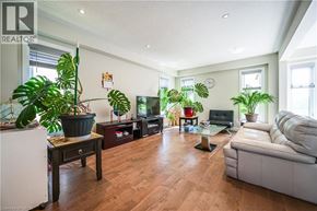 Waterloo apartment for rent - A living room with a couch, a coffee table, and a potted plant.