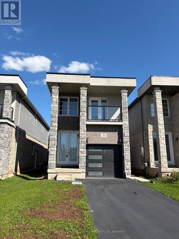 Welland (Lincoln/Crowland) apartment for rent - A modern house with a stone facade and a grey roof.