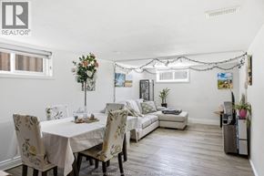 Windsor apartment for rent - A dining room with a table set for four.