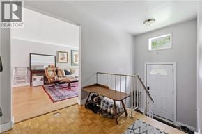Waterloo apartment for rent - A living room with a couch, a chair, and a rug.