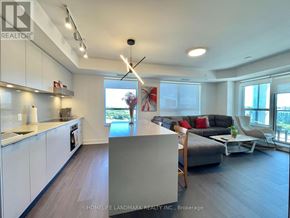Markham (Unionville) condo for rent - A modern kitchen with white cabinets and a large island.