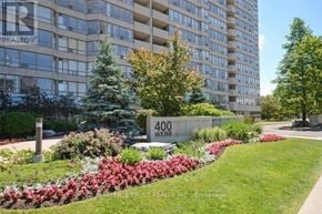 Mississauga (City Centre) condo for rent - A building with the number 400 on it.
