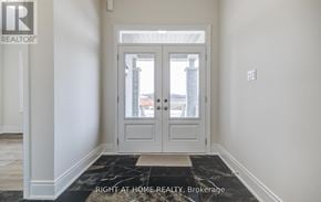 Georgina (Keswick South) apartment for rent - A foyer with a marble floor and a double door.