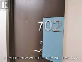 Toronto (Mount Pleasant West) condo for rent - A door with the number 702 on it.