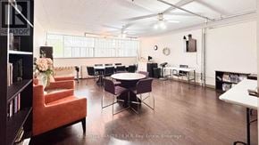 St. Catharines (Glendale/Glenridge) condo for rent - A room with a table and chairs in it.