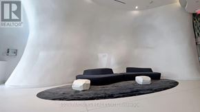 Toronto (Church-Yonge Corridor) condo for rent - A modern living room with a black and white color scheme.