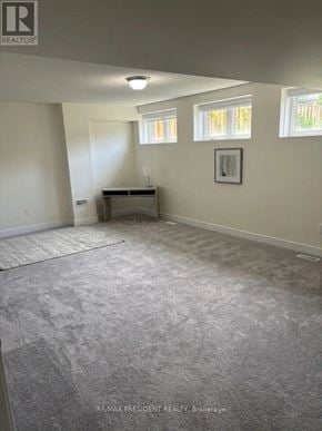 Milton (Cb Cobban) apartment for rent - A room with a grey carpet and a piano in it.
