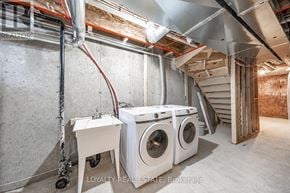 Clarington (Bowmanville) townhouse for rent - A bathroom with a walk-in shower and a toilet.