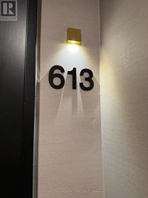 Oakville (Wm Westmount) condo for rent - A door with a number 613 on it.