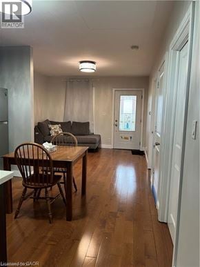 St. Catharines apartment for rent - A living room with a couch, chair, and table.