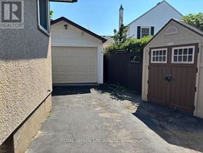 St. Catharines (Ridley) apartment for rent - A Royal LePage realtor photo of a garage.