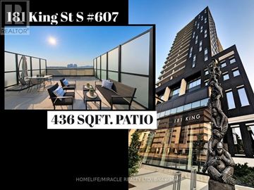 Waterloo condo for rent - 607 - 181 KING STREET S 607