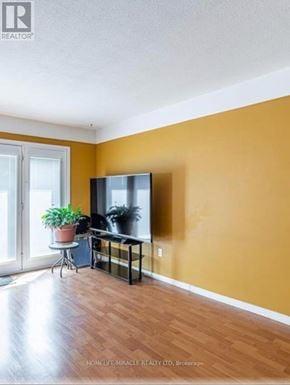 London South (South Y) townhouse for rent - A living room with a television and a potted plant.