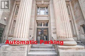 Toronto (Church-Yonge Corridor) condo for rent - A building with a sign that says Automatic Parking.
