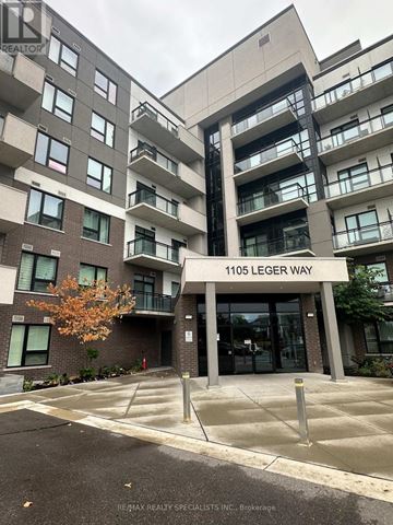 Milton (Fo Ford) condo for rent - The image shows a multi-story building with the address 1105 Leger Way.