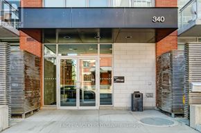 Ottawa condo for rent - The entrance to a building with the number 340 on it.