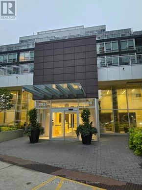 Vaughan (Concord) condo for rent - The front of a building with the number 2916 on it.