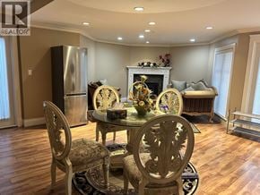 Vancouver apartment for rent - A dining room with a table set for four.