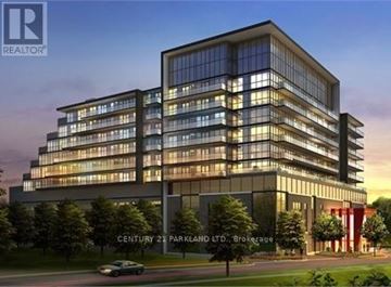 Toronto (Downsview-Roding-Cfb) condo for rent - A modern building with the text "REALTOR" on the top left corner.
